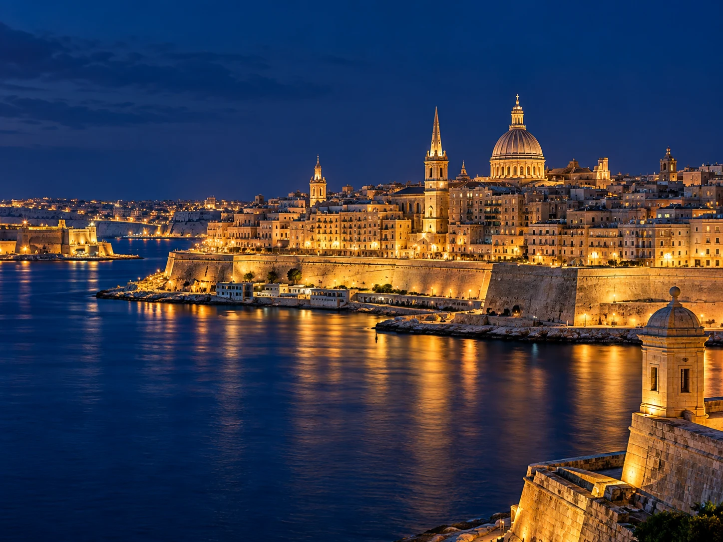 Malta passport mobility illustration